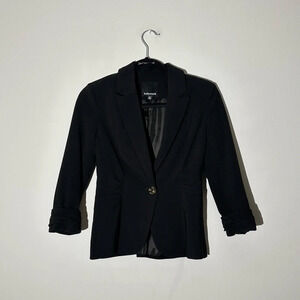 hollywould black blazer size xs
